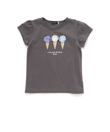 アイスクリームモチーフ半袖Tシャツ(80~150cm)