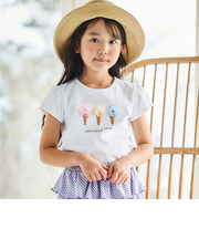 アイスクリームモチーフ半袖Tシャツ(80~150cm)