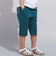 【WEB限定】ツイルストレッチポケットロゴプリントハーフパンツ(100~140cm)