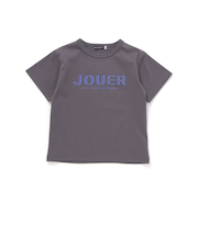 【WEB限定】JOUERバック遊園地プリント天竺半袖Tシャツ(100~140cm)
