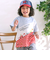 切り替えはたらくくるまボーダープリント半袖Tシャツ(80~130cm)
