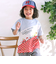 切り替えはたらくくるまボーダープリント半袖Tシャツ(80~130cm)