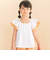 【お揃い】水彩花柄フレアTシャツ(80~130cm)