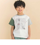 袖配色天竺半袖Tシャツ(80~130cm)