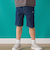 【店舗限定】ワンポイント刺しゅうデニムハーフパンツ(95~150cm)<br>
