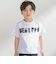 ステッチ＆サガラ刺しゅうロゴ半袖Tシャツ(95~150cm)
