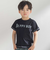 配色ステッチ立体ロゴプリント半袖Tシャツ(95~160cm)