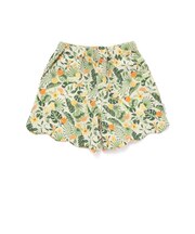 【お揃い/接触冷感】ドットフルーツボタニカル柄ショートパンツ(90~130cm)