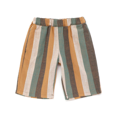 5分丈マルチカラーストライプパンツ(100~160cm)