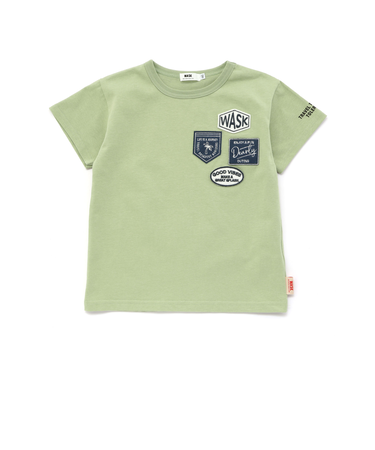 【接触冷感】ロゴワッペンTシャツ(100~160cm)