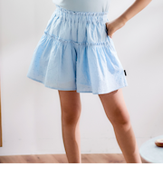 【お揃い】ドットドビーティアードキュロット(90~130cm)