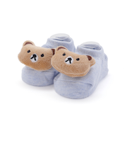 ぷっくりクマさんフェイスカップソックス(9~12cm)