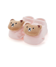 ぷっくりクマさんフェイスカップソックス(9~12cm)