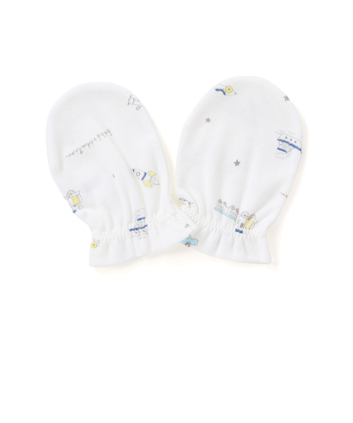 【日本製】【お揃い】フライスミトン