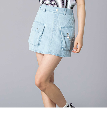 チェーン付きショートボトム(130~160cm)