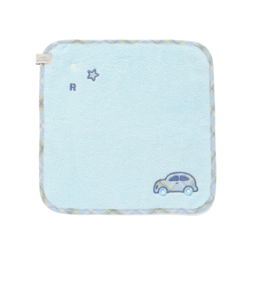 モチーフ刺しゅうパイルハンカチ