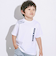 【接触冷感】テープポケットウェーブロゴTシャツ(110~160cm)