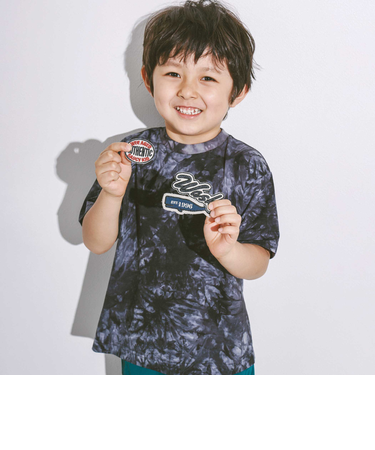 ワッペンセット＆タイダイTシャツ(100~160cm)