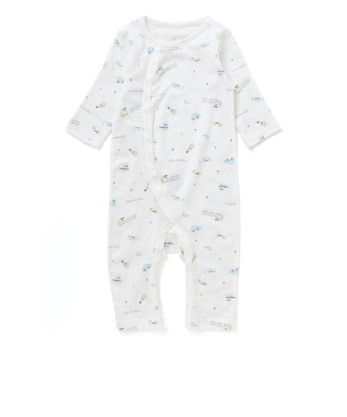 【日本製】【お揃い】フライスカバーオール(70~80cm)