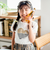 天竺ハートプリント半袖Tシャツ(80~130cm)