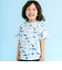 【吸汗速乾】ビーチ海総柄半袖Tシャツ(80~130cm)