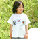 【吸汗速乾】チェックダンガリー色々ワッペン付きポケット半袖Tシャツ(80~130cm)