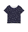 花柄バックリボンTシャツ(80~130cm)