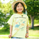 【吸汗速乾】恐竜サメ図鑑風発泡プリントTシャツ(80~130cm)