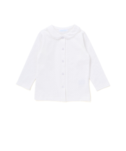 【お揃い】レーシー丸襟長袖ブラウス(70~90cm)