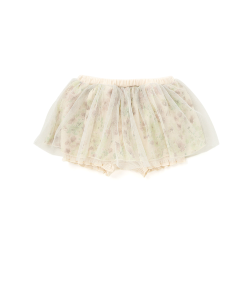 【お揃い】チュールフラワースカートブルマ(60~90cm)