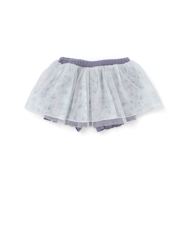 【お揃い】チュールフラワースカートブルマ(60~90cm)