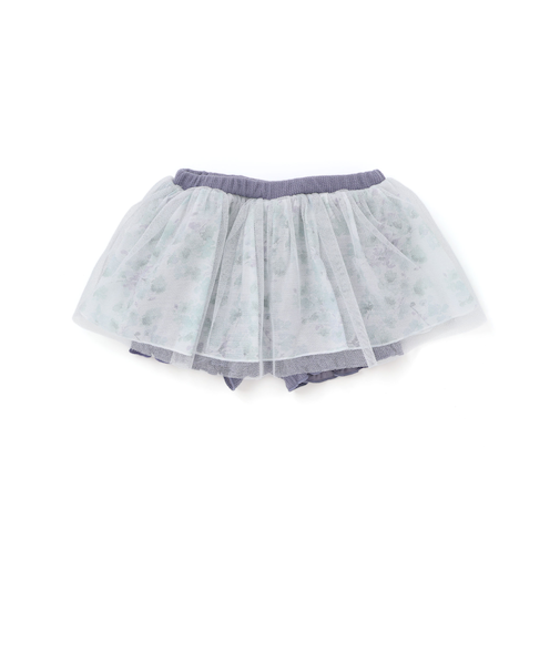 【お揃い】チュールフラワースカートブルマ(60~90cm)