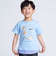 【 速乾 】【神戸須磨シーワールド×BeBe】不思議な青い世界 海の生きもの半袖Tシャツ(80~140cm)