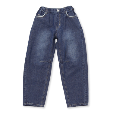 バレルレッグデニムパンツ(110~150cm)