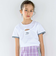 ワンポイント刺しゅうテレコ半袖Tシャツ(110~150cm)