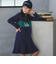 【POLO BCS(ポロ・ビーシーエス)×nexchicコラボ】ミニ裏毛配色ワンピース(110~150cm)