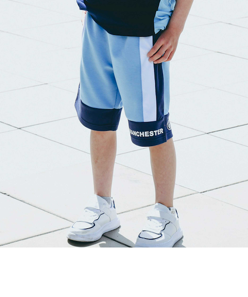 【Manchester City(マンチェスターシティ)コレクション】ポンチショートパンツ(110~150cm)