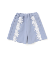 【お揃い】花レースキュロットパンツ(100~150cm)
