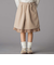 センタープリーツラメオーガンジー切り替えスカート(100~160cm)