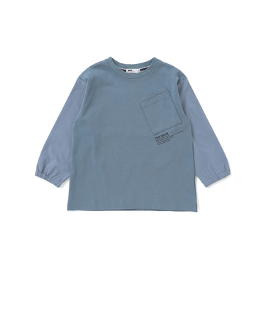 ナイロン袖ビッグTシャツ(100~160cm)