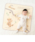 くまのルウちゃんプリントおくるみ＆カシャカシャセット