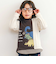 お出かけ恐竜モチーフ切り替えTシャツ(80~130cm)