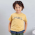 PARISチェックロゴレイヤード風天竺半袖Tシャツ(90~150cm)