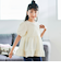 フクレジャガードフリルパフスリーブブラウス(90~160cm)