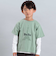 エッフェル塔ロゴ半袖Tシャツ+袖ラインロゴ長袖Tシャツセット(90~150cm)