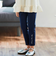 ストレッチツイルロゴ刺しゅうスリムロングパンツ(90~150cm)