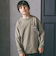 バッグロゴパッチ天竺&マルチボーダー長袖Tシャツ(110~150cm)