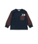 チェック袖切り替え天竺長袖Tシャツ(80~130cm)