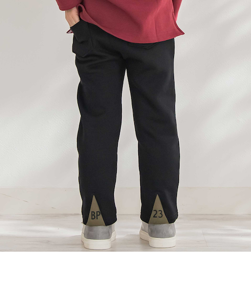 【店舗限定】バック三角ポイント裏毛ロングパンツ(95~150cm)