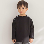 【店舗限定】ショルダーロゴ刺しゅうポンチ長袖トレーナー(95~150cm)